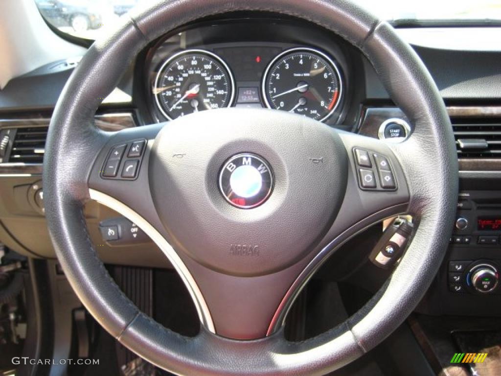 2008 3 Series 328i Coupe - Sparkling Graphite Metallic / Black photo #20