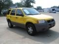 2001 Chrome Yellow Metallic Ford Escape XLS  photo #3