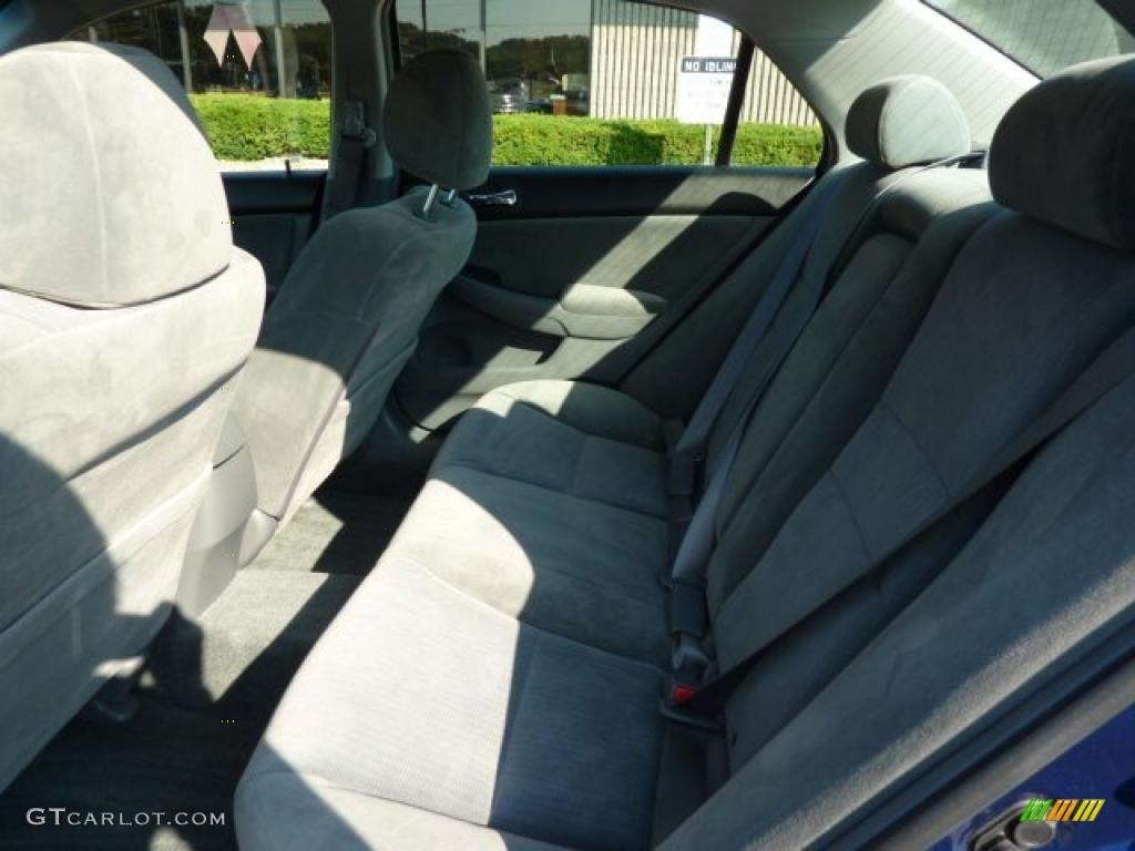 2004 Accord LX Sedan - Eternal Blue Pearl / Gray photo #13