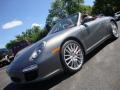 2011 Meteor Grey Metallic Porsche 911 Carrera S Cabriolet  photo #1