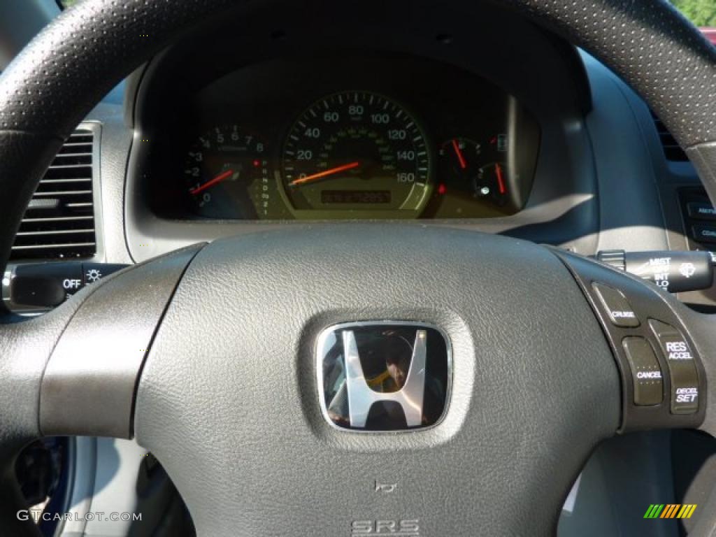 2004 Accord LX Sedan - Eternal Blue Pearl / Gray photo #19