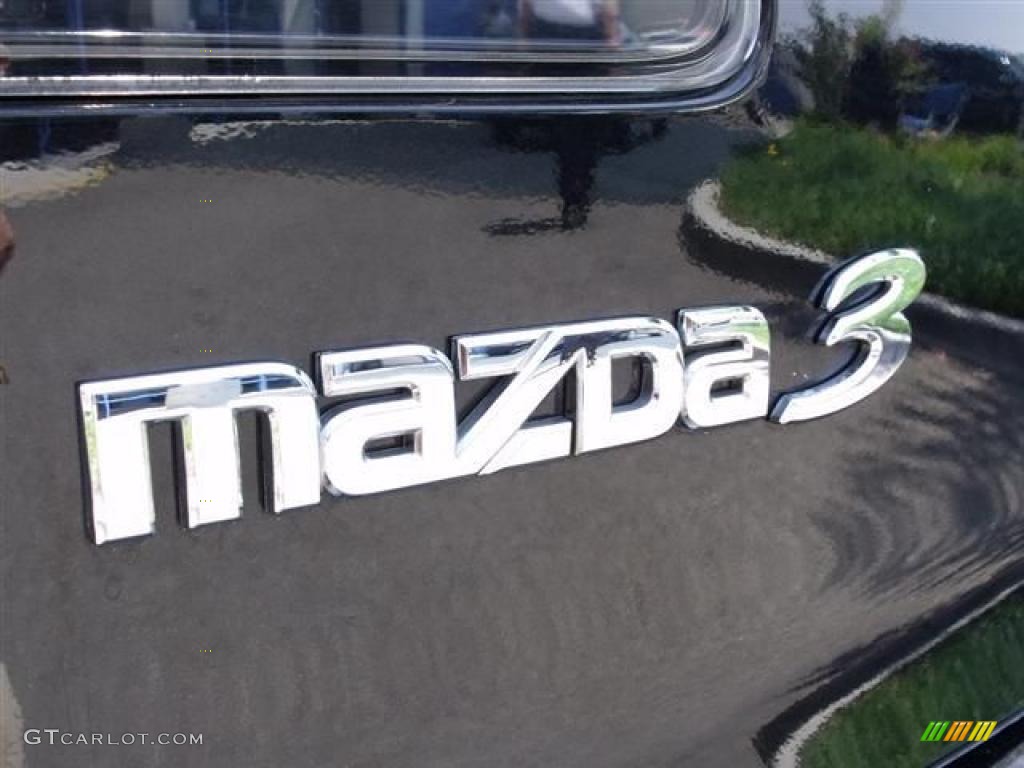 2009 MAZDA3 i Sport Sedan - Black Mica / Black photo #28