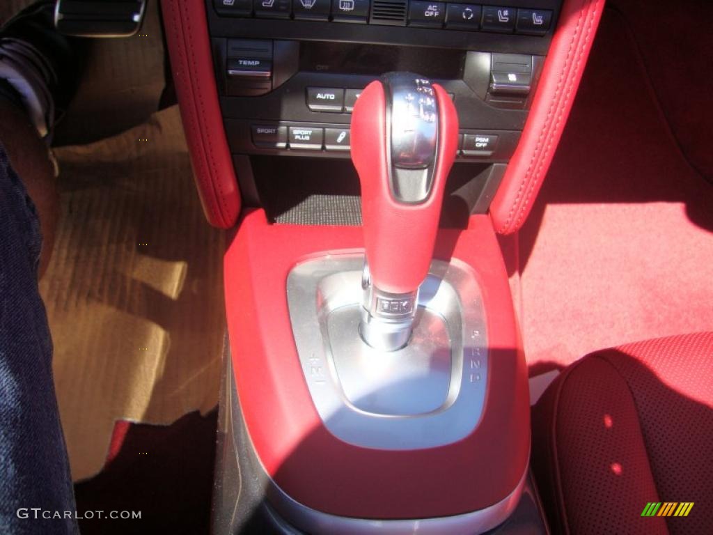2011 911 Carrera S Cabriolet - Meteor Grey Metallic / Carrera Red photo #31