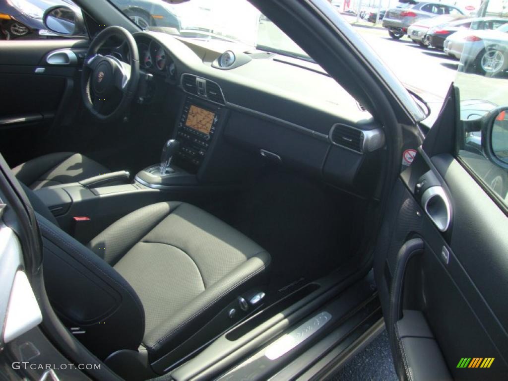 2011 911 Carrera 4S Coupe - Meteor Grey Metallic / Black photo #17