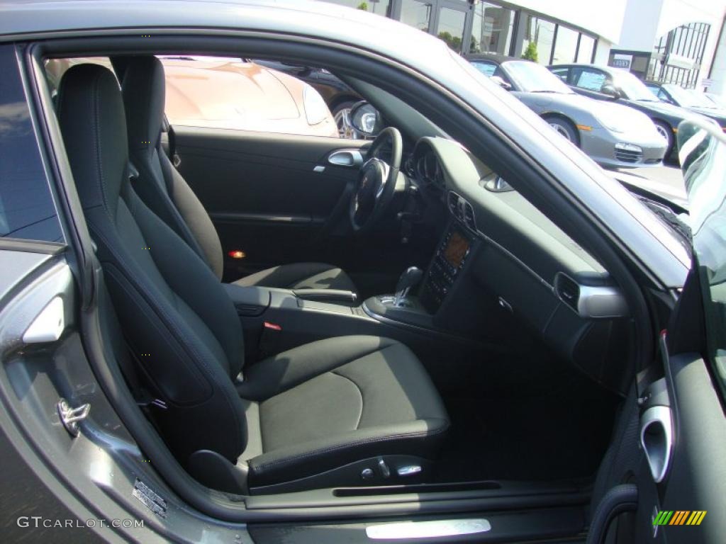 2011 911 Carrera 4S Coupe - Meteor Grey Metallic / Black photo #19
