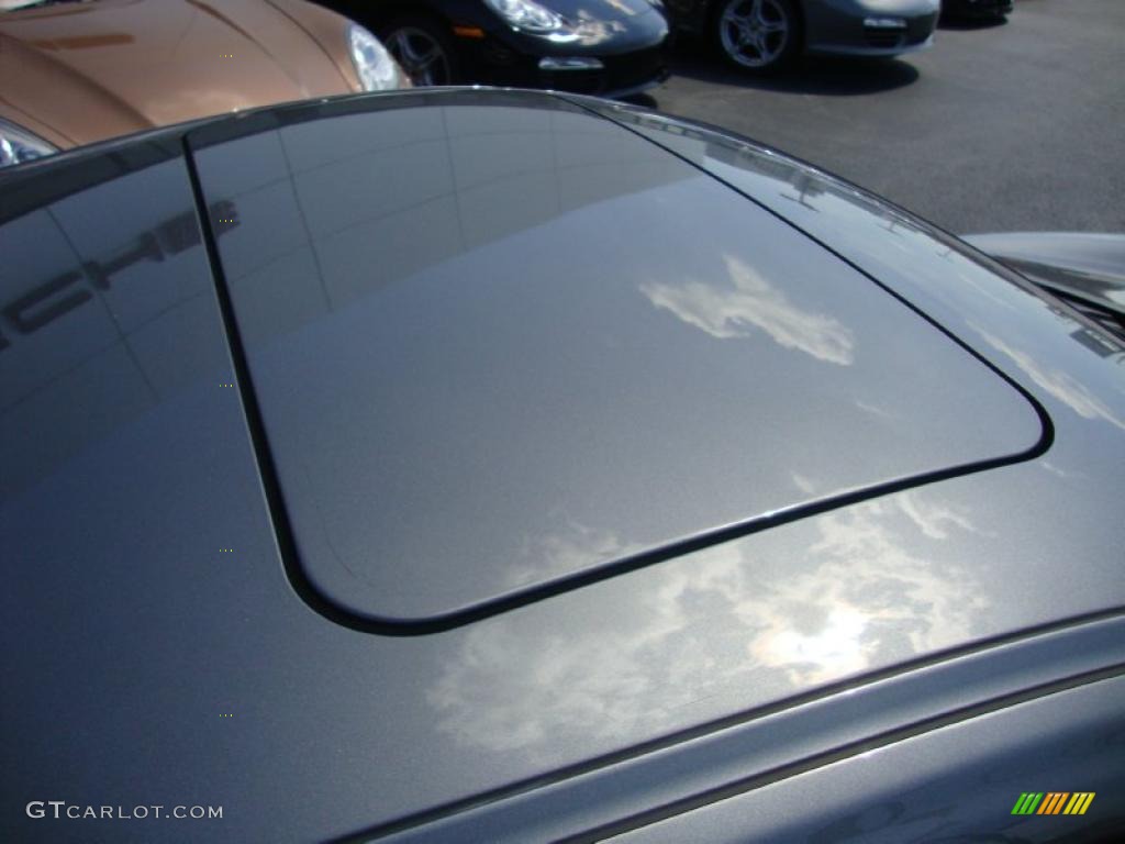 2011 911 Carrera 4S Coupe - Meteor Grey Metallic / Black photo #20