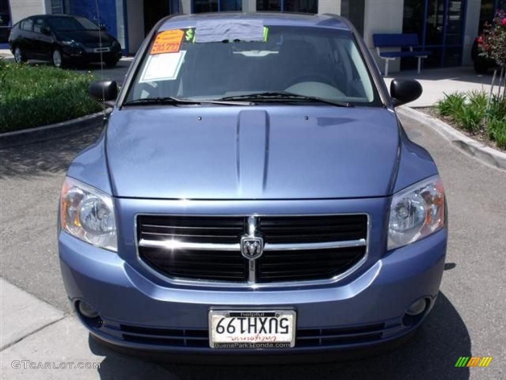 2007 Caliber R/T AWD - Marine Blue Pearl / Pastel Slate Gray/Blue photo #2