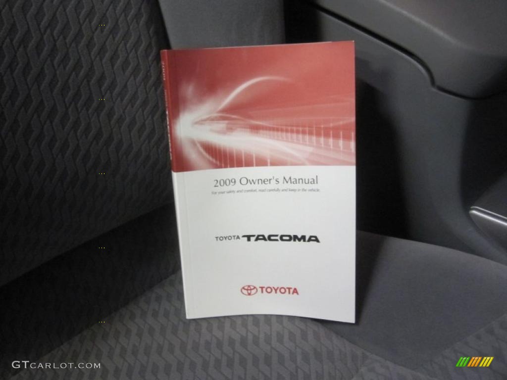 2009 Tacoma V6 SR5 Access Cab 4x4 - Black Sand Pearl / Graphite Gray photo #9