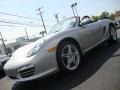 Arctic Silver Metallic 2011 Porsche Boxster 