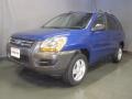 2008 Smart Blue Metallic Kia Sportage LX  photo #1