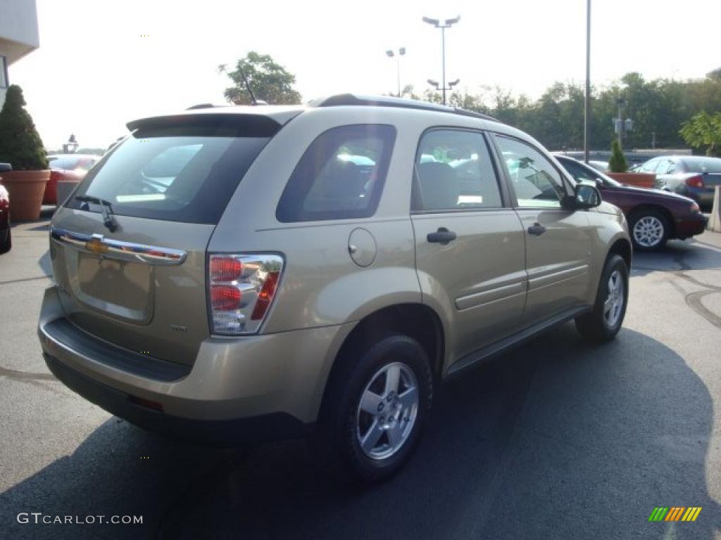 2007 Equinox LS AWD - Sandstone Metallic / Light Cashmere photo #3