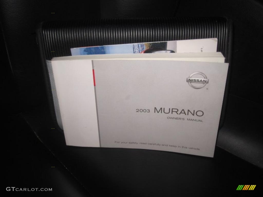 2003 Murano SL AWD - Midnight Blue Pearl / Charcoal photo #12