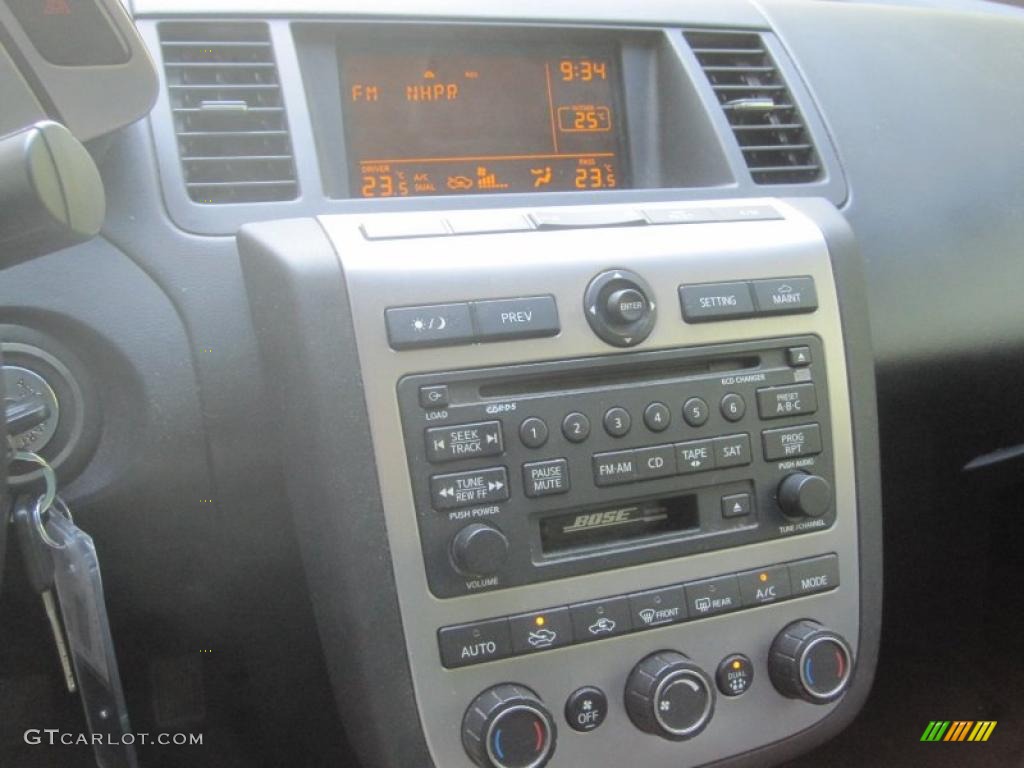 2003 Murano SL AWD - Midnight Blue Pearl / Charcoal photo #18