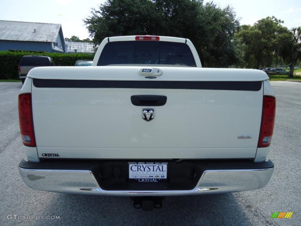 2006 Ram 1500 SLT Quad Cab - Bright White / Medium Slate Gray photo #7