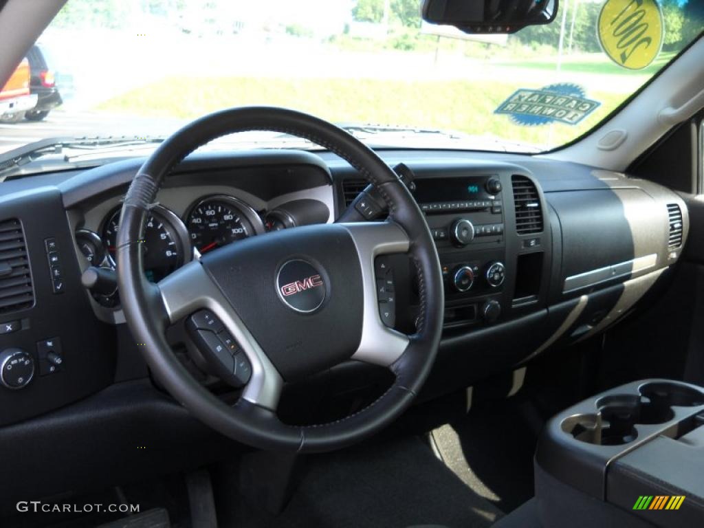 2007 Sierra 2500HD SLE Regular Cab 4x4 - Silver Birch Metallic / Dark Titanium photo #15