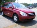 2008 Cranberry Red Hyundai Entourage GLS  photo #7