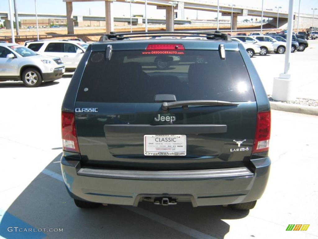 2005 Grand Cherokee Laredo - Deep Beryl Green Pearl / Medium Slate Gray photo #4