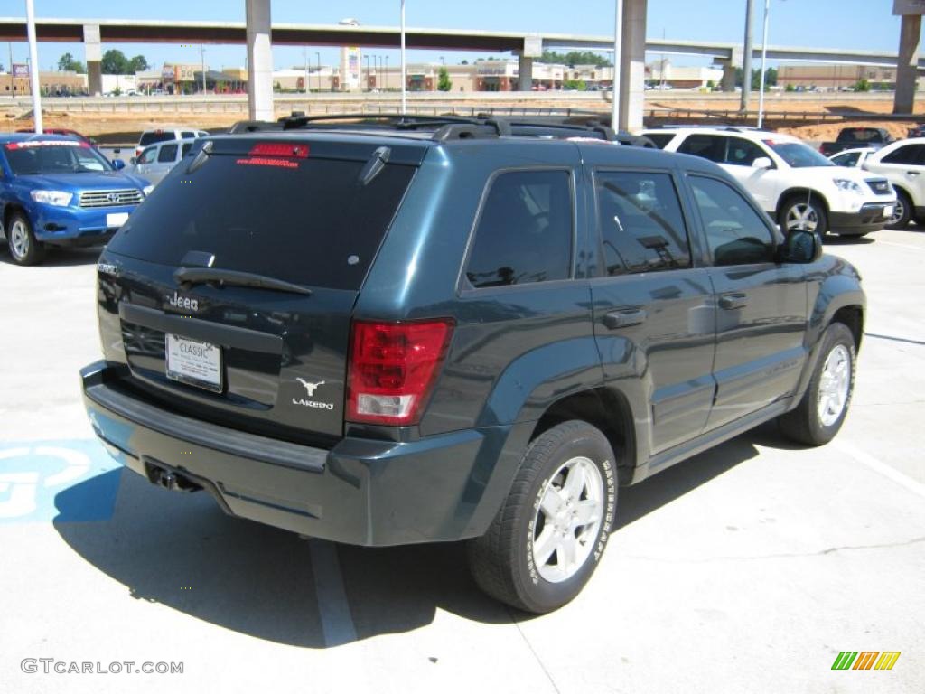 2005 Grand Cherokee Laredo - Deep Beryl Green Pearl / Medium Slate Gray photo #5