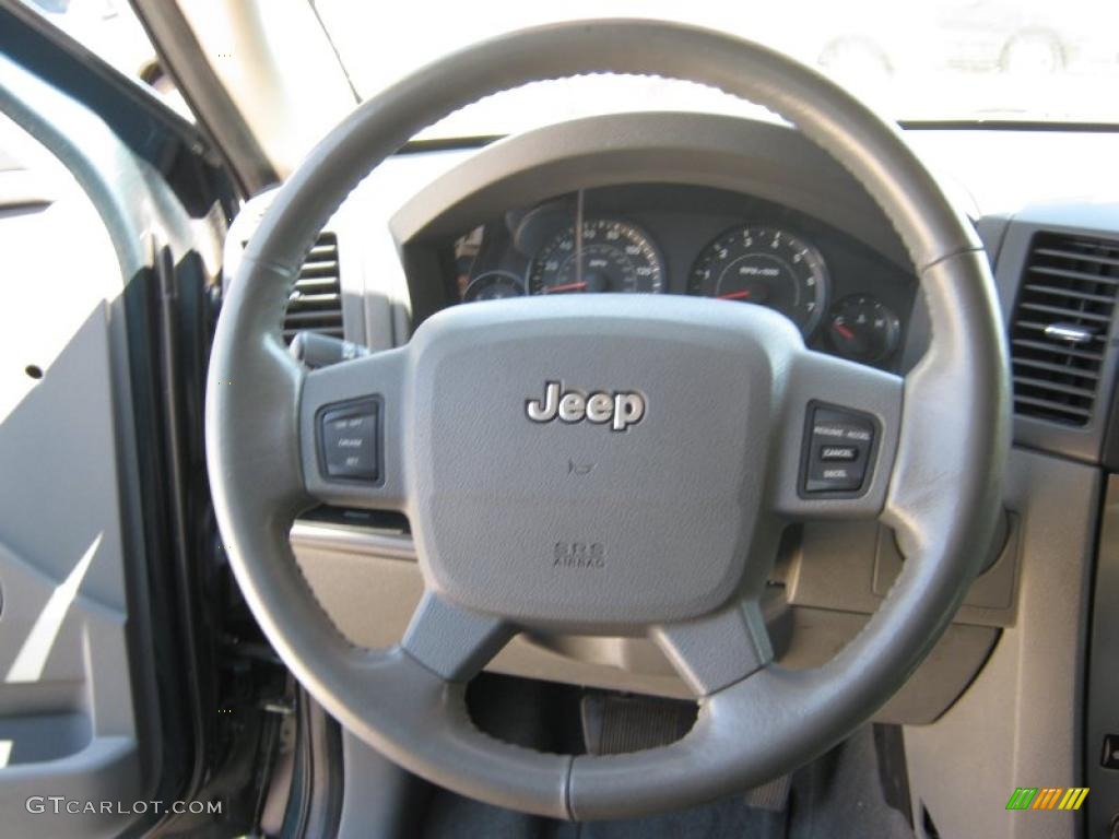 2005 Grand Cherokee Laredo - Deep Beryl Green Pearl / Medium Slate Gray photo #9