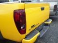 2004 Yellow Chevrolet Colorado LS Extended Cab 4x4  photo #9