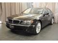 2007 Jet Black BMW 7 Series 750i Sedan  photo #1