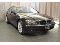 2007 Jet Black BMW 7 Series 750i Sedan  photo #7