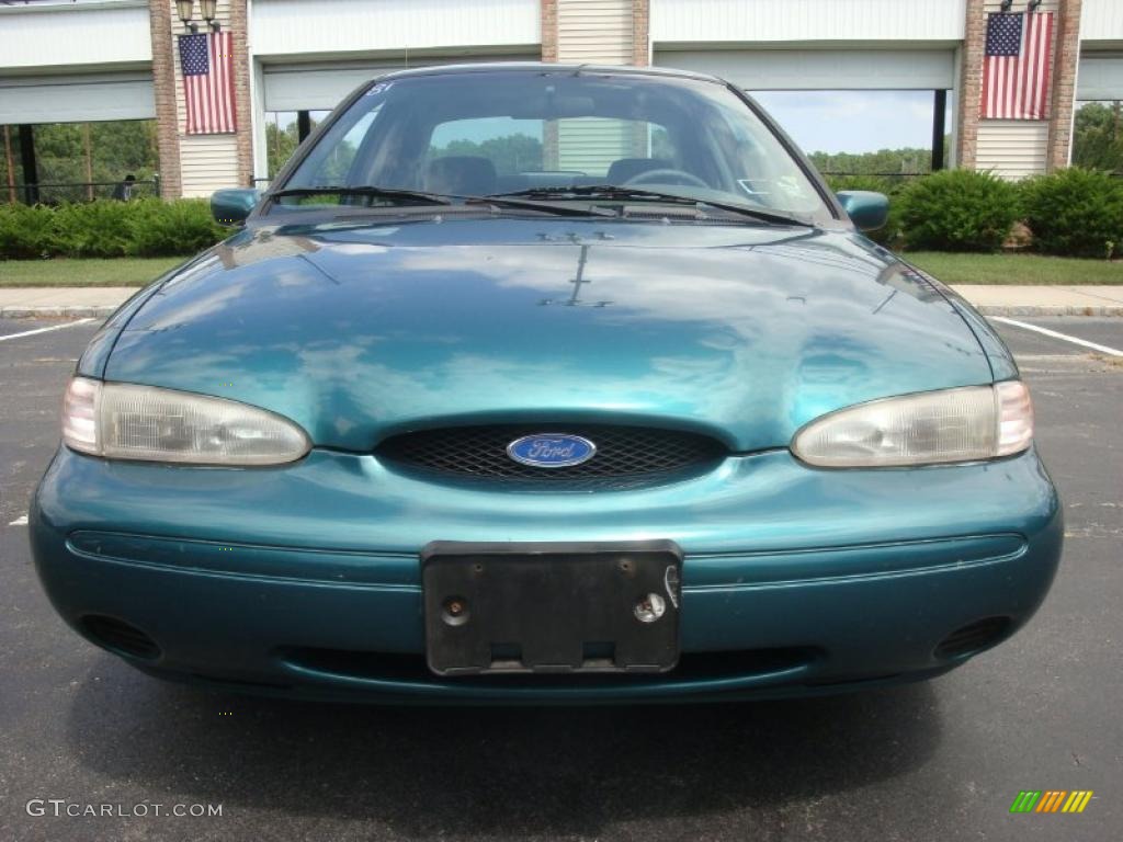 1996 Contour GL - Pacific Green Metallic / Gray photo #2