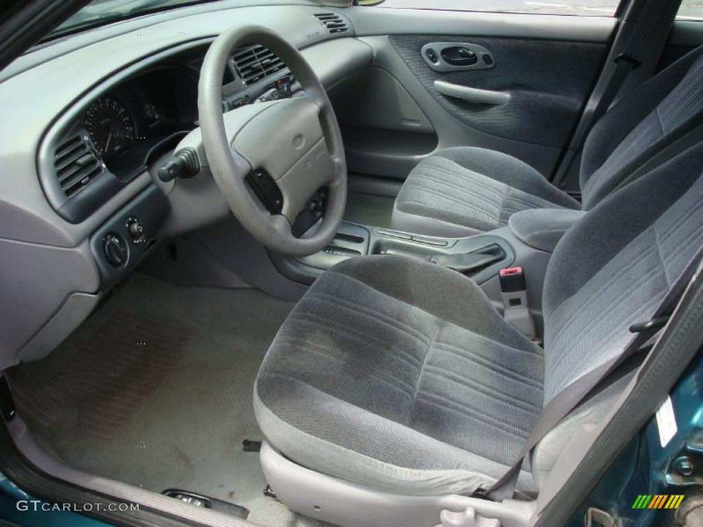 1996 Contour GL - Pacific Green Metallic / Gray photo #11
