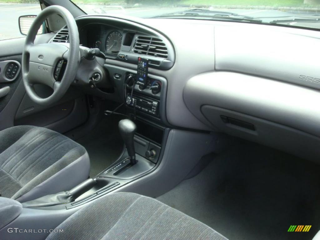 1996 Contour GL - Pacific Green Metallic / Gray photo #13