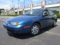 Blue 2002 Saturn S Series SL1 Sedan