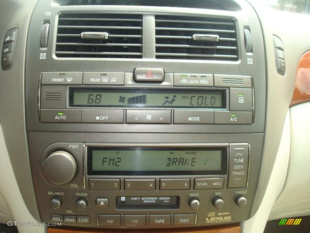 2003 LS 430 Sedan - Platinum Blue Pearl / Ivory photo #22