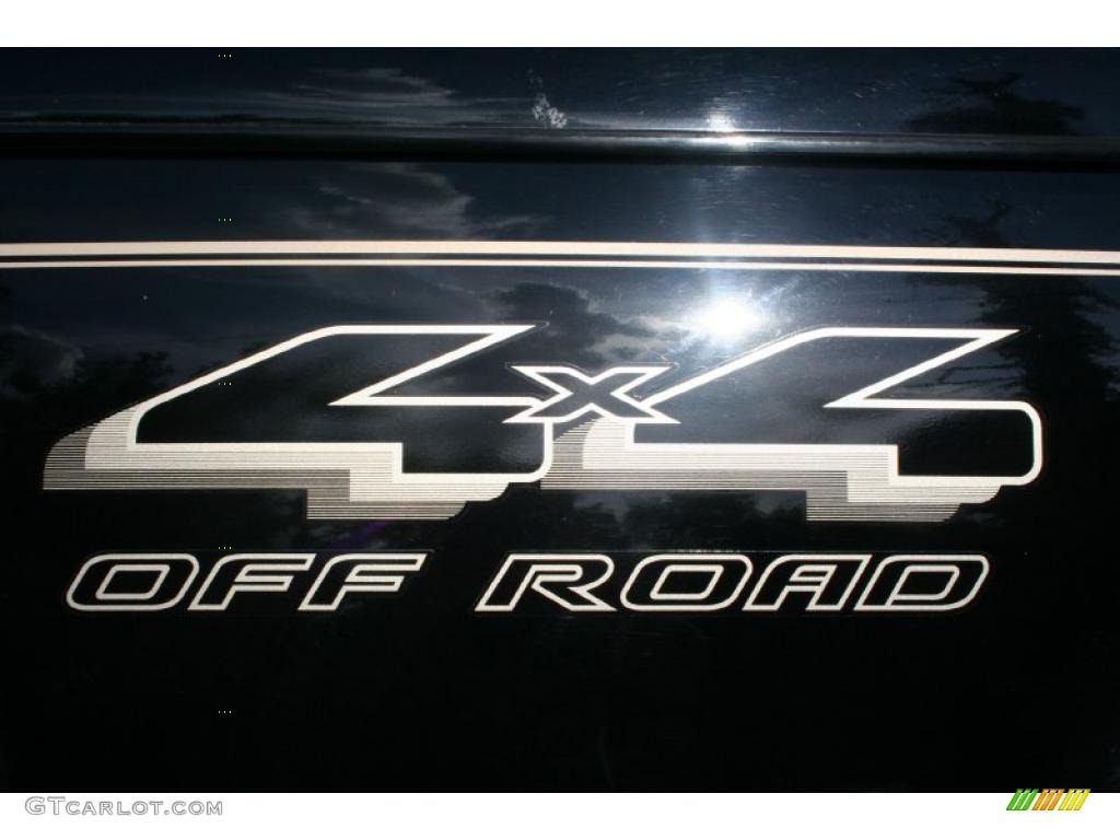2001 F150 Lariat SuperCrew 4x4 - Black / Medium Parchment photo #104