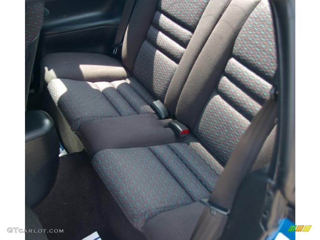 1998 Mustang GT Coupe - Bright Atlantic Blue / Black photo #4