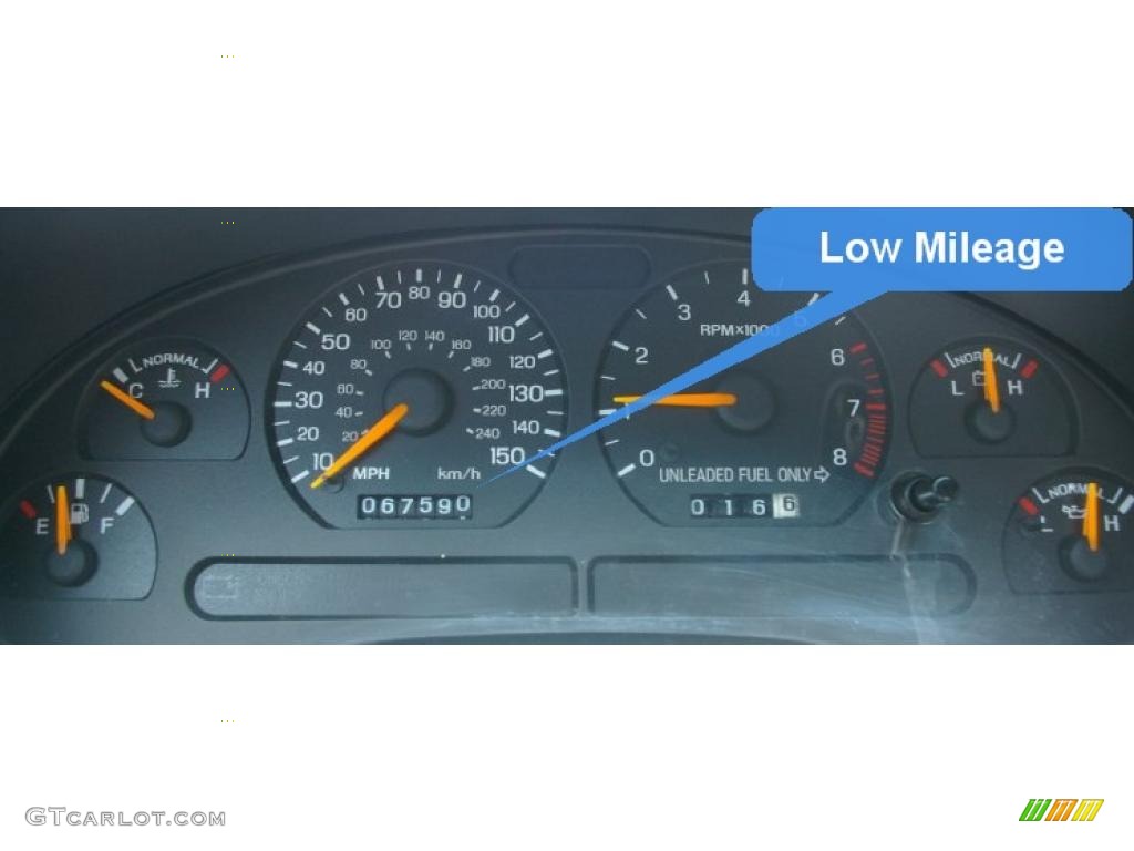 1998 Mustang GT Coupe - Bright Atlantic Blue / Black photo #5
