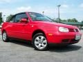 2001 Tornado Red Volkswagen Cabrio GLX  photo #1