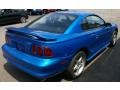 1998 Bright Atlantic Blue Ford Mustang GT Coupe  photo #12