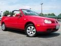 2001 Tornado Red Volkswagen Cabrio GLX  photo #9