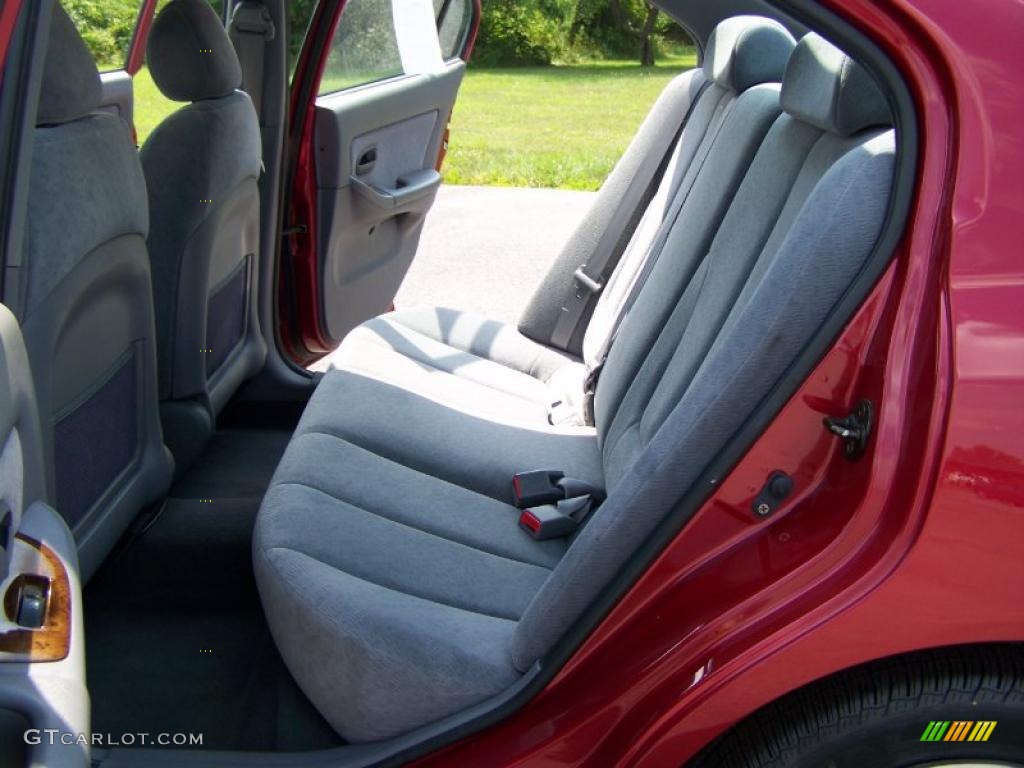 2004 Elantra GLS Sedan - Crimson Dark Red / Gray photo #9