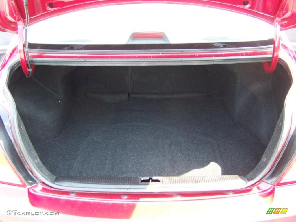 2004 Elantra GLS Sedan - Crimson Dark Red / Gray photo #10