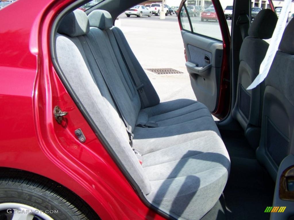 2004 Elantra GLS Sedan - Crimson Dark Red / Gray photo #11