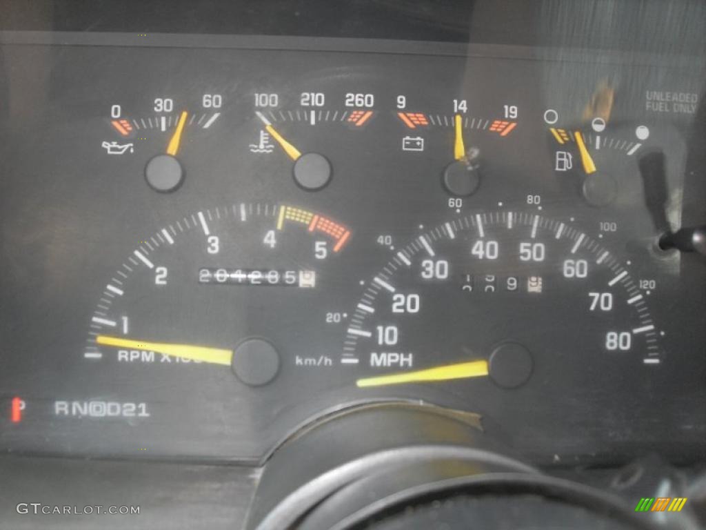 1993 C/K K1500 Extended Cab 4x4 - White / Blue photo #6