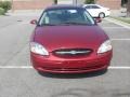 2002 Matador Red Metallic Ford Taurus SES  photo #2