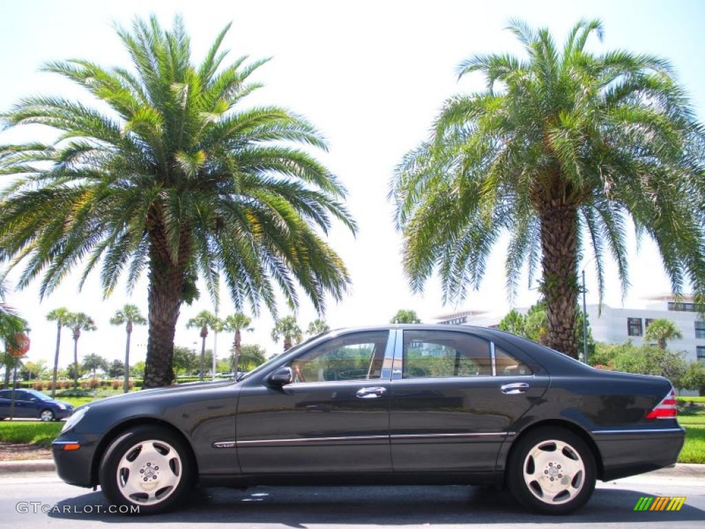 2001 S 600 Sedan - Tectite Grey Metallic / Java photo #1