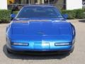 1993 Quasar Blue Metallic Chevrolet Corvette Convertible  photo #2