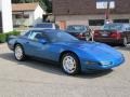 1993 Quasar Blue Metallic Chevrolet Corvette Convertible  photo #4