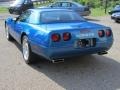 1993 Quasar Blue Metallic Chevrolet Corvette Convertible  photo #11