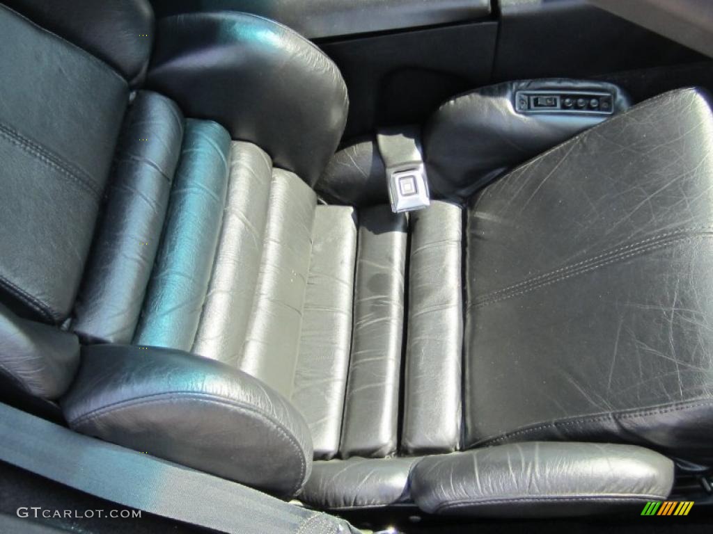 1993 Corvette Convertible - Quasar Blue Metallic / Black photo #23