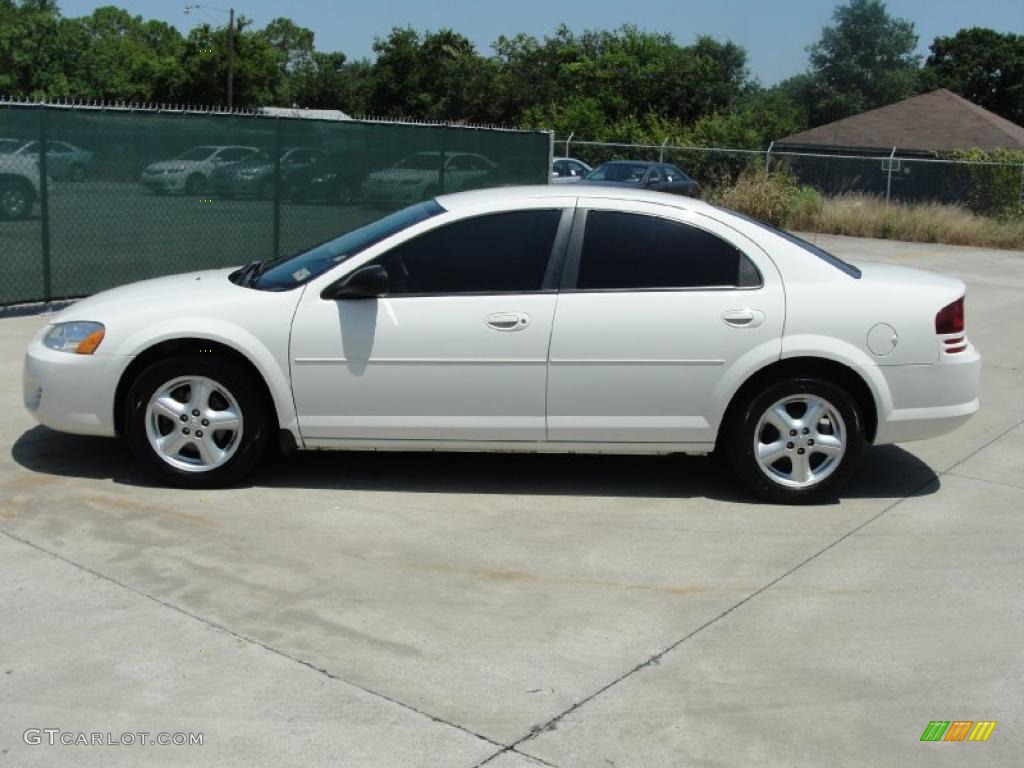 2006 Stratus SXT Sedan - Stone White / Dark Slate Grey photo #6