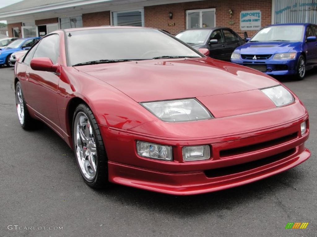 1990 300ZX GS - Cherry Red Pearl / Black photo #1