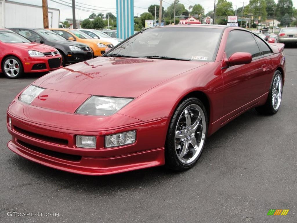 1990 300ZX GS - Cherry Red Pearl / Black photo #3